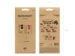 Picture of TREAT BAGS KRAFT PIRATES 8X18X6CM - 6 PACK